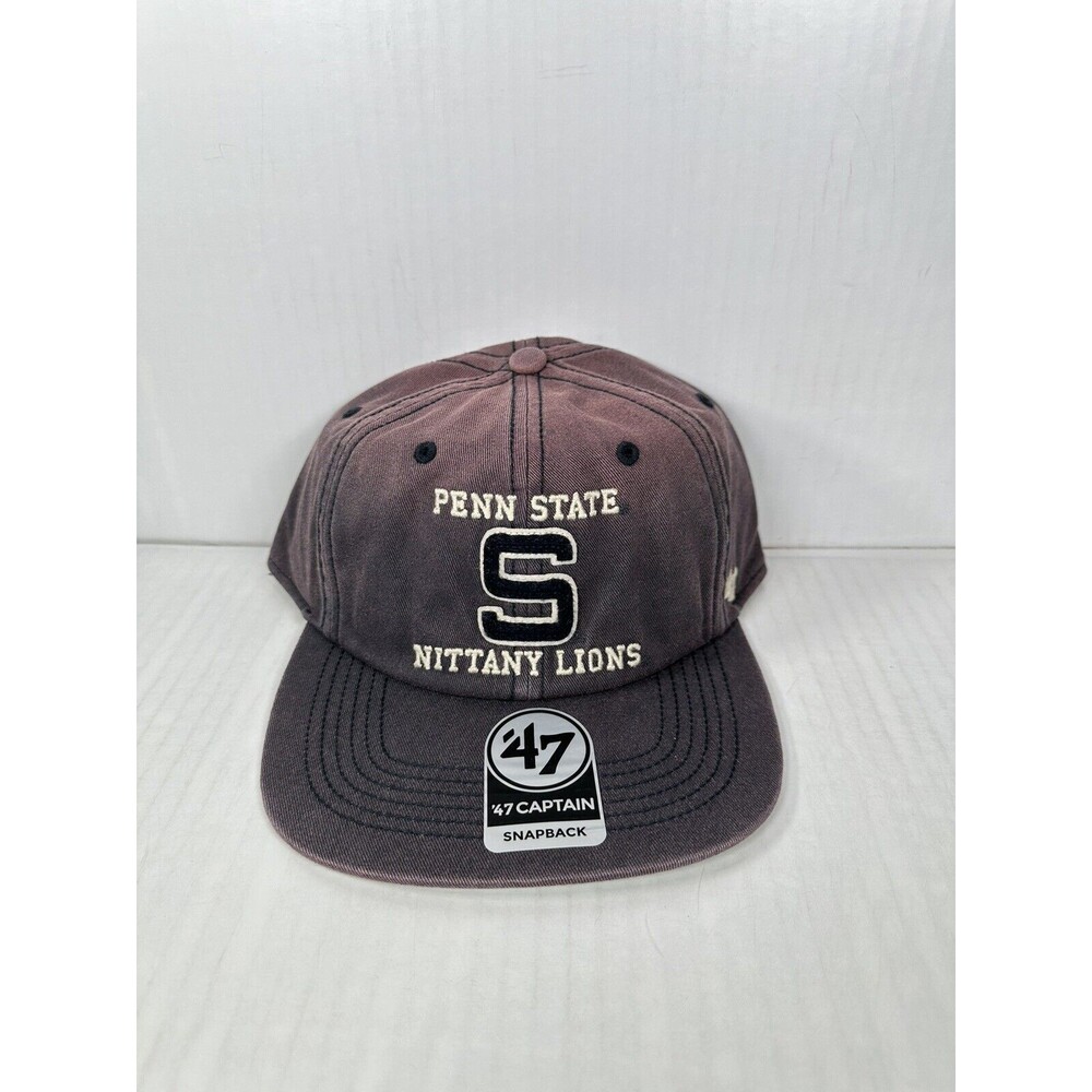 47 Brand Penn State Nittany Lions Football Snapback Classic Vintage Hat Cap OSFA